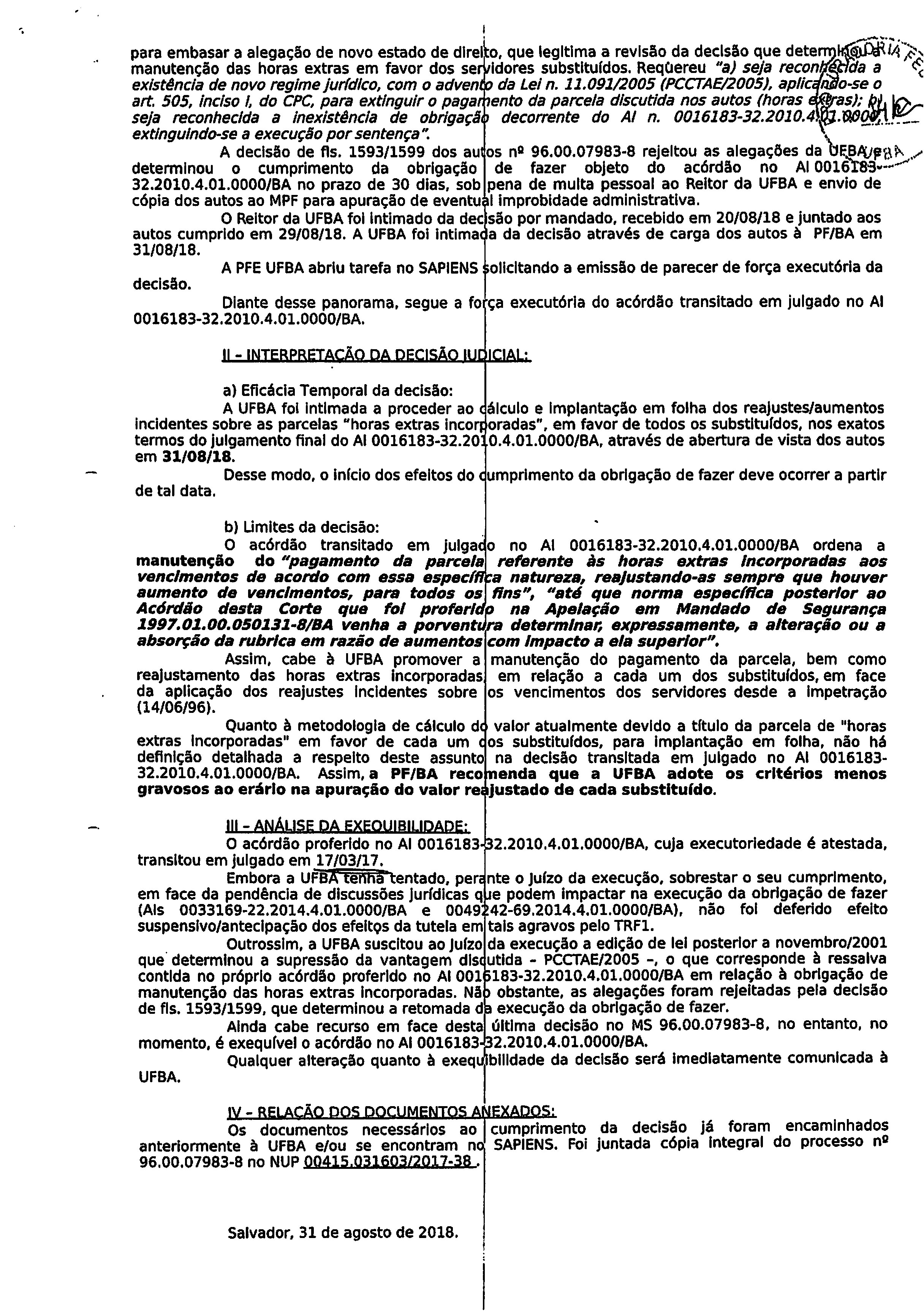 PARECER DE FORÇA EXECUTÓRIA-2